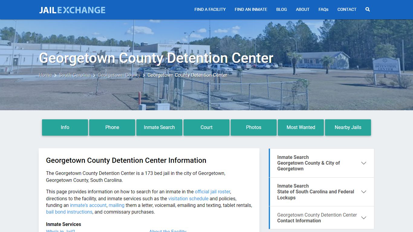 Georgetown County Detention Center - Jail Exchange